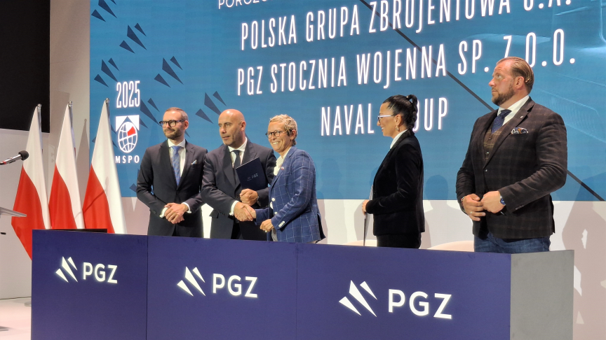 مجموعتا نافال جروب الفرنسية و PGZ البولندية توقعان اتفاقية تعاون صناعي