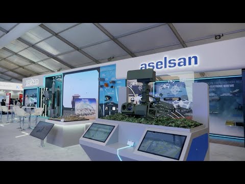 ASELSAN products on display for 1st time at Farnborough Airshow