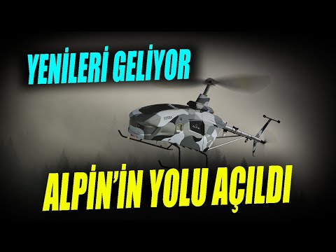 İnsansız helikopter Alpin&#039;in yolu açıldı - Unmanned Helicopter Alpin - Savunma Sanayi - PATEK Titra