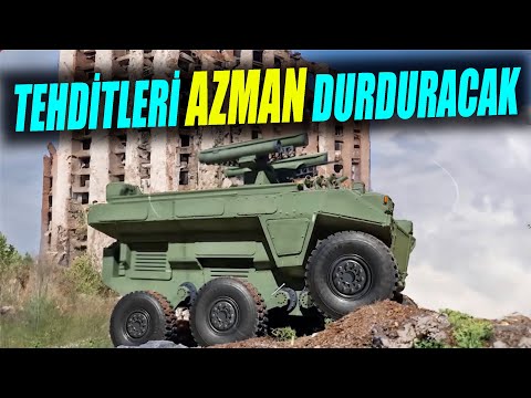 Tehditlerin üstüne AZMAN gidecek - AZMAN 6X6 unmanned ground vehicle Savunma Sanayi - defence - İKA