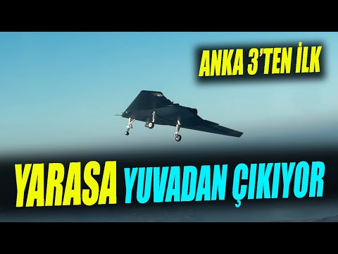 ANKA III yuvadan çıkıyor - ANKA-3 - ANKA III UCAV - Savunma Sanayi - TUSAŞ ANKA 3 - Teknofest Adana