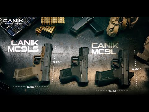 CANiK dévoile les nouveaux pistolets MC9L et MC9LS