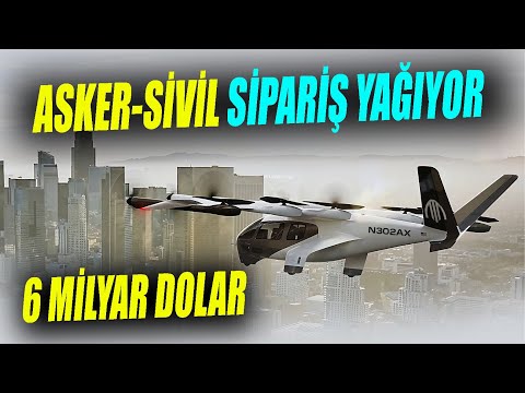 Üretim başlamadan 1500 sipariş aldı - Savunma Sanayi - Archer Aviation - Midnight - Hava Taksi