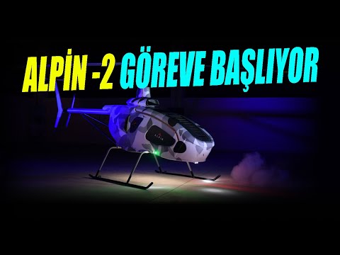 Yeni versiyon ALPİN-2 envantere giriyor - Unmanned Helicopter Alpin - Savunma Sanayi - PATEK - Titra