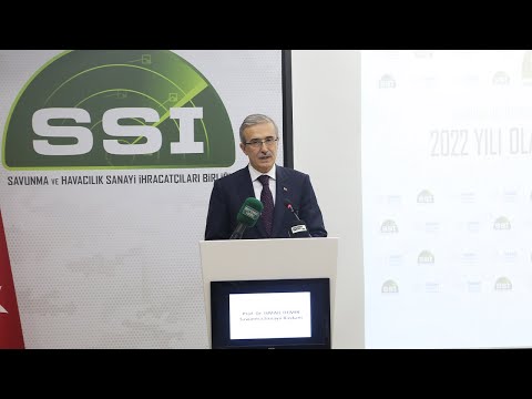 SSB Başkanı İsmail Demir, SSI 2022 Yılı Olağan Genel Kurulu&#039;nda konuştu