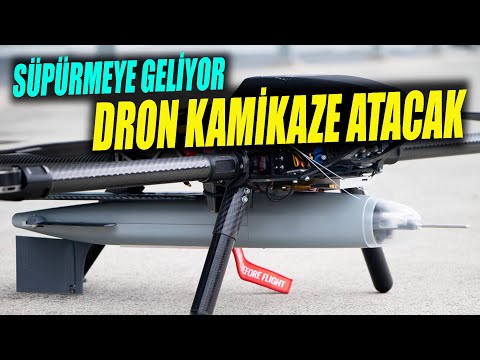 Kamikaze atan drone süpürmeye geliyor - Savunma Sanayi - Gannet Glide Drone - Kamikaze Drone - UAV