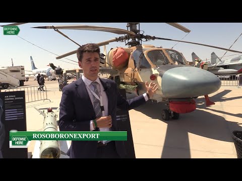 Rosoboronexport unveils their combat scout-attack helicopter KA-52E