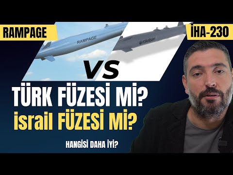 İsrail&#039;in İran&#039;ı Vurduğu Rampage Füzesinin Yerli Muadilleri İHA 122 ve İHA 230