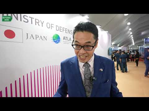 Japanese government exhibit its products for the first time at ADAS