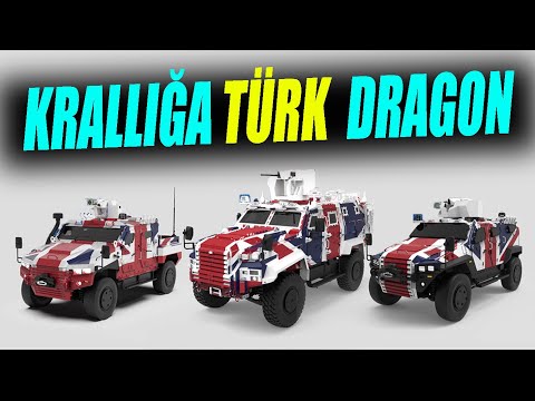 Türk araçları Krallığı korumaya hazır - Dragon ready to protect UK Savunma Sanayi - Ejder Yalçın 4x4