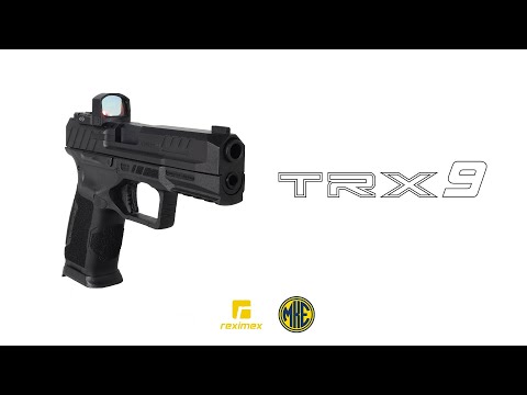 Le pistolet semi-automatique TRX9 de la société Reximex est mis en vente chez MKE