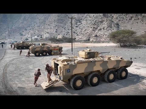 Oman deploys FNSS&#039; Turkish-made 8x8 armored vehicles in drill