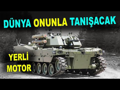 Motoru da yerli ALPAR için geri sayım - Unmanned ground vehicle ALPAR - Savunma Sanayi OTOKAR OTKAR