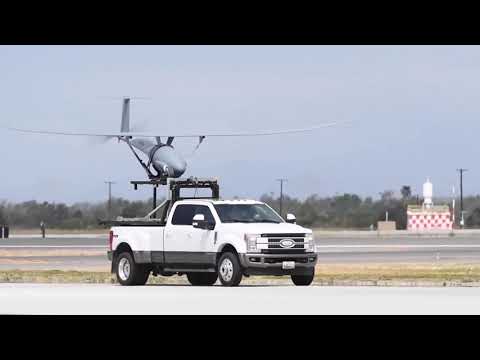 U.S. Navy tests Vanilla unmanned aerial vehicle from moving truck