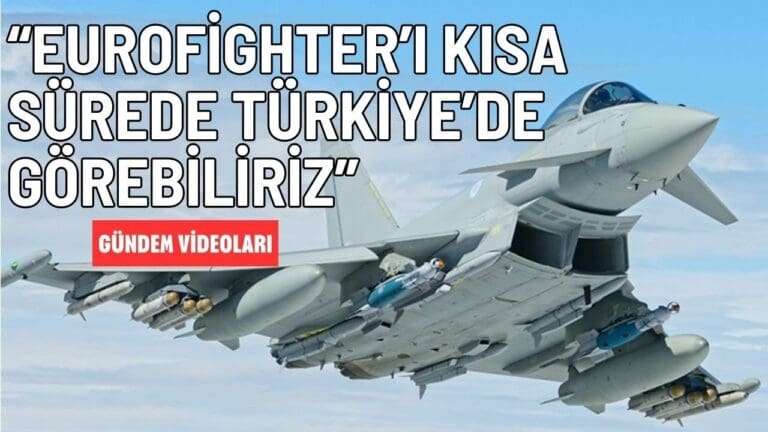 Airbus: “Eurofighter’ı kısa sürede Türkiye’de görebiliriz” Gündem video kesitleri