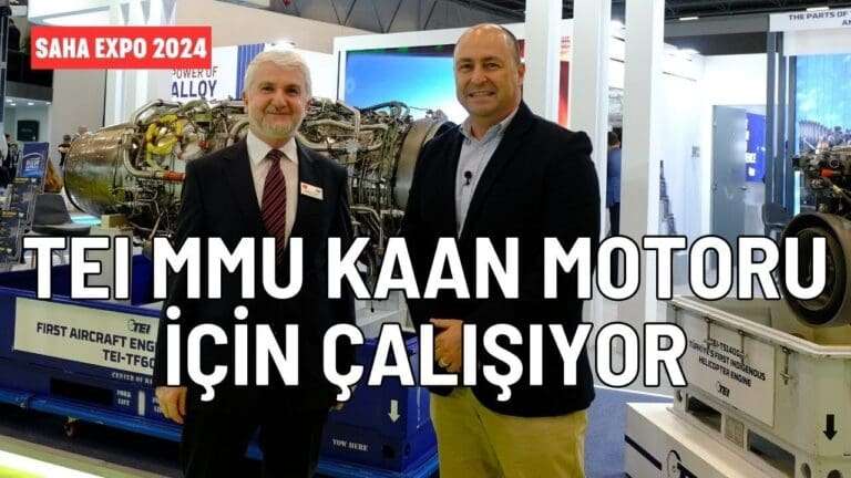 TEI, KAAN’ın motoru için çalışıyor #tei ‪@SAHAEXPO‬ #sahaexpo