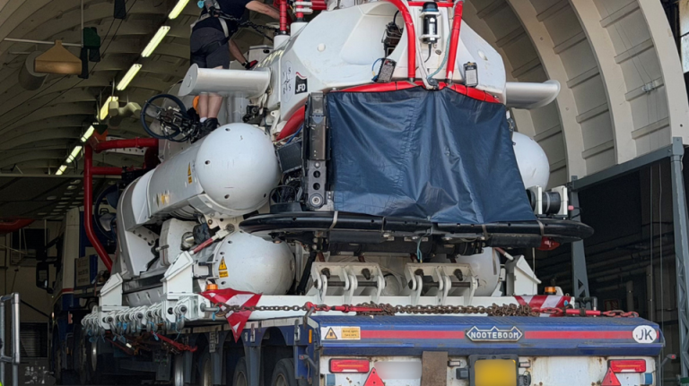 UK tests global airlift capabilities of NATO Submarine Rescue System