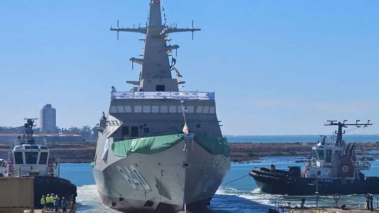 Navantia launches Neom, seventh corvette for Saudi Arabia