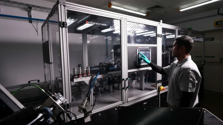 EDGE reaches full-rate production on automated 40mm ammunition line