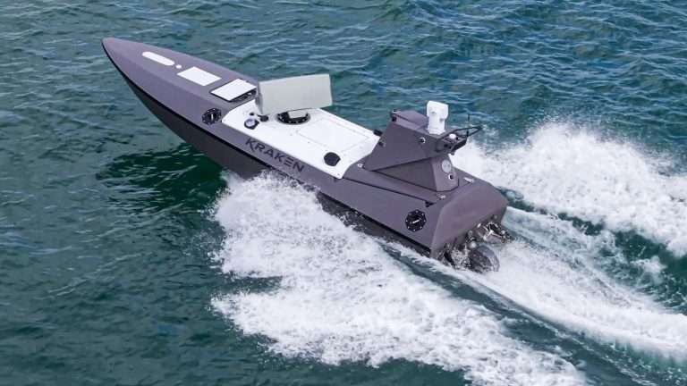 Saab and Kraken test Giraffe 1X on K3 Scout prototype